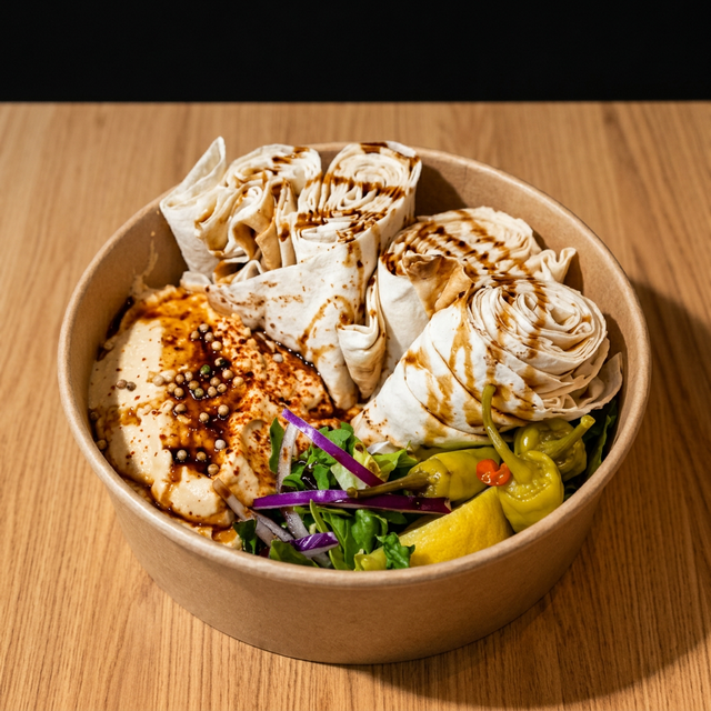 Hummus with Pita.