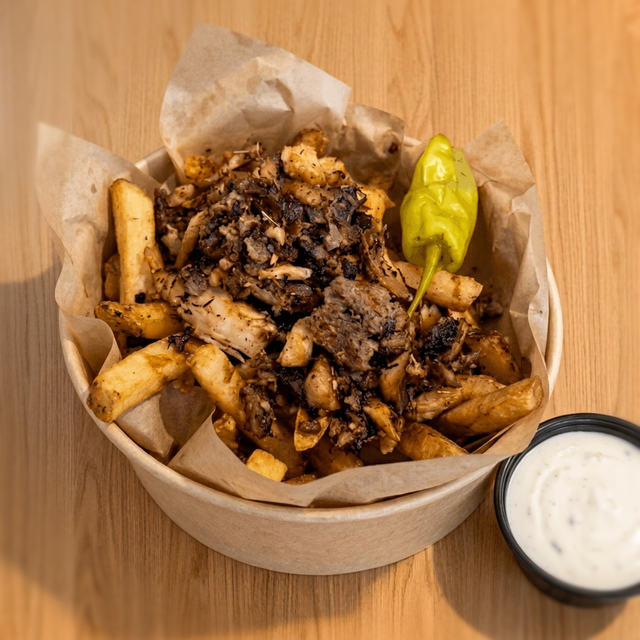 Fries Loaded Chicken.