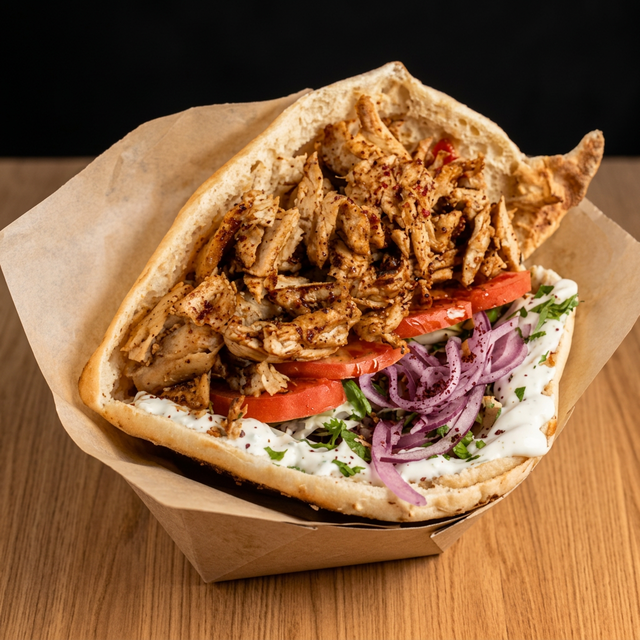 Döner Sandwich Chicken.