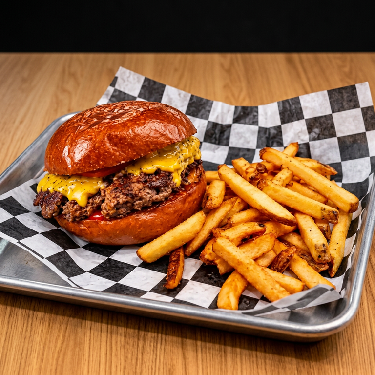 Delicious Cheeseburger Experience