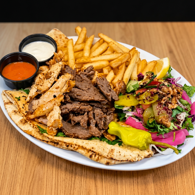 Plate Mixed Meat.