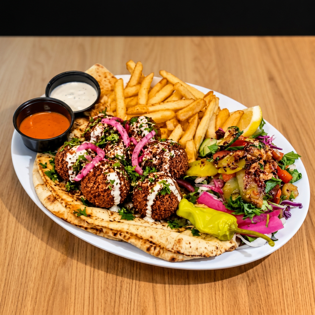Plate Falafel.