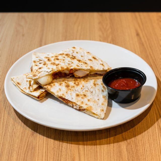 Kids Quesadilla N' Fries.