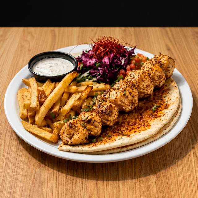 Shish Kebab - Chicken Skewer.