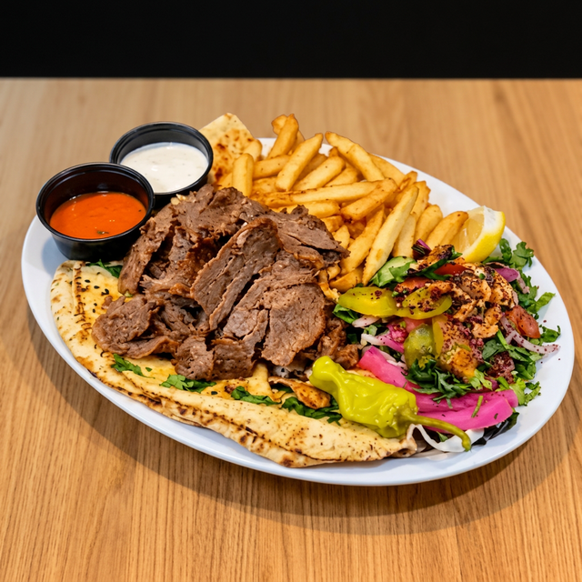 Plate Beef & Lamb.